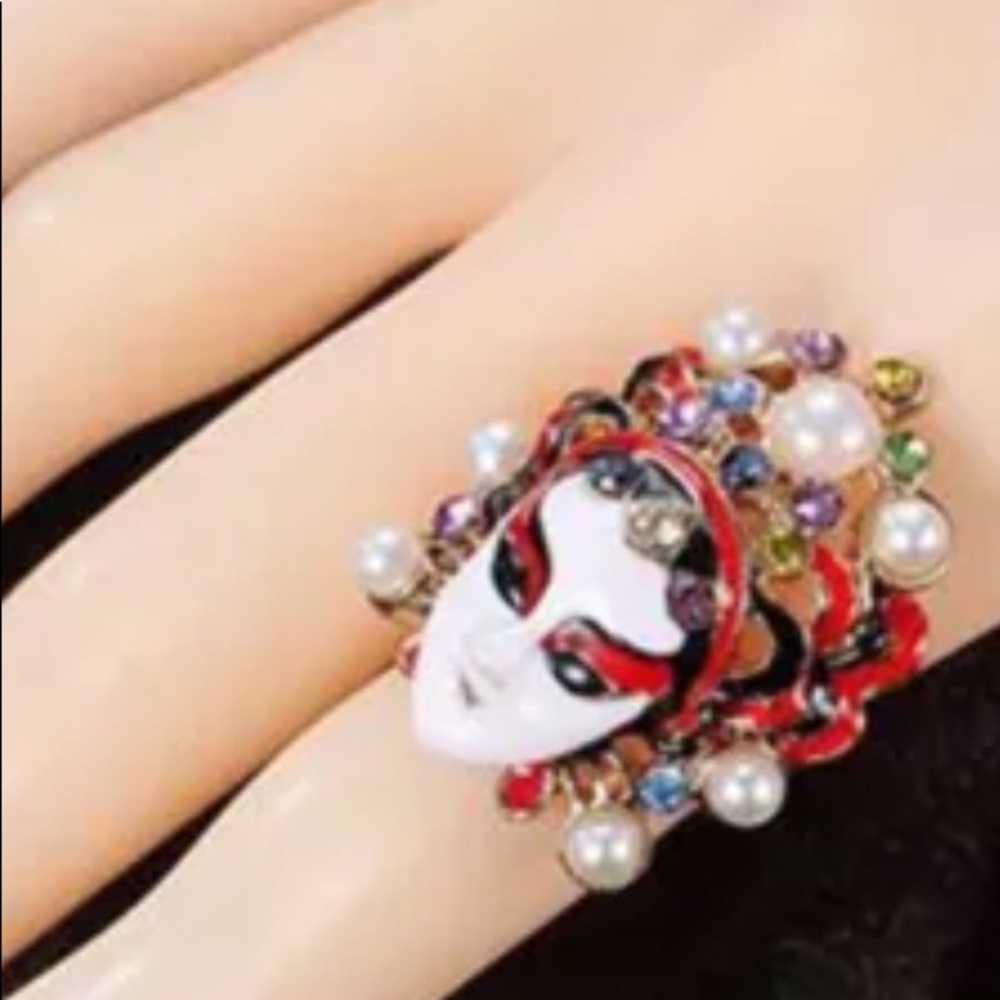Chinese opera face ring - Picture 2 of 8